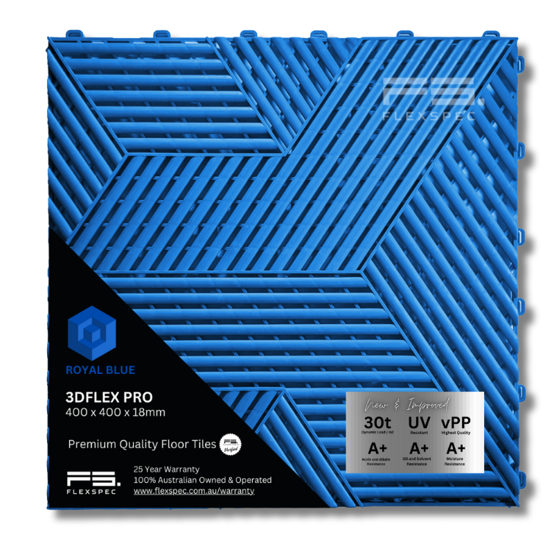 flexspec 3d flex pro tile royal blue