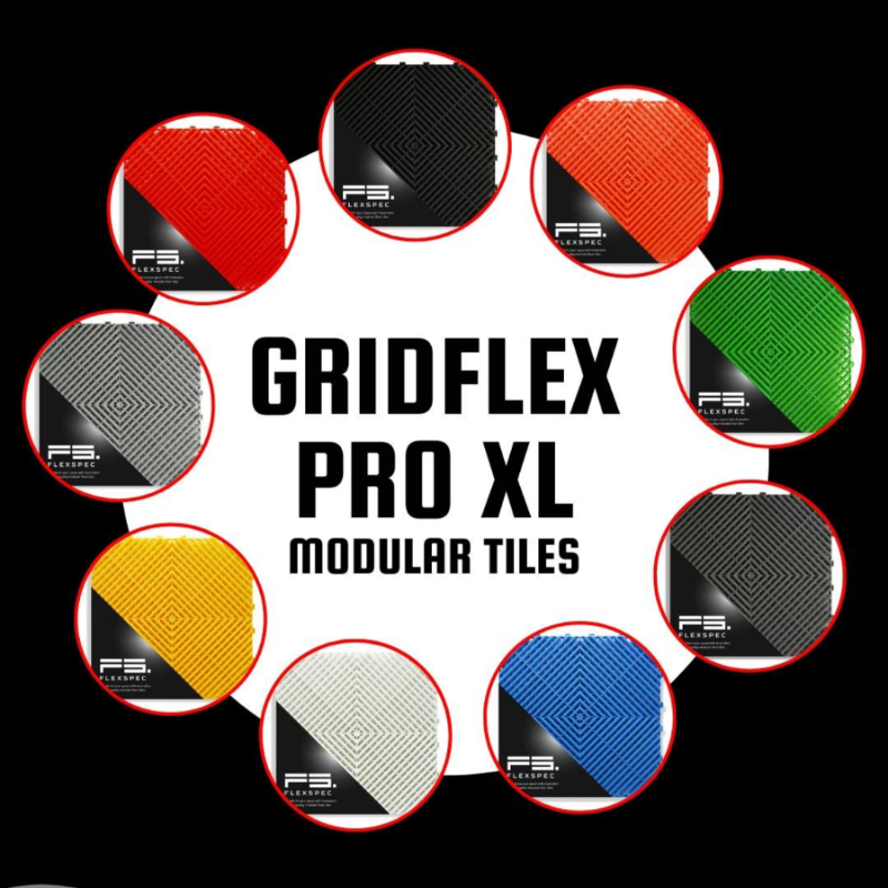 Gridflex assorted tiles