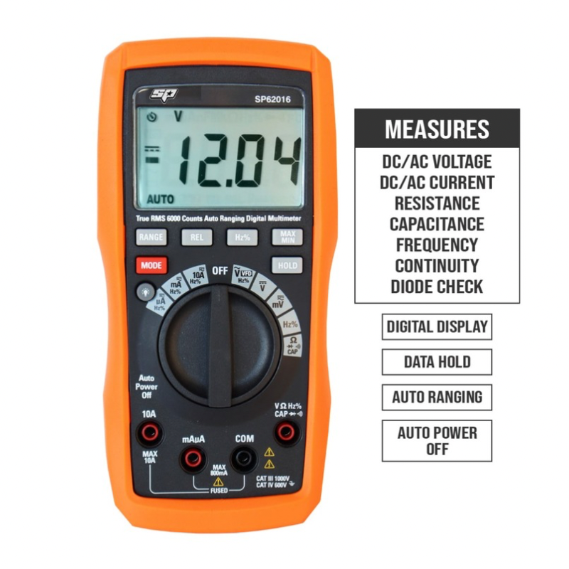 Sp55955 included ev multimeter