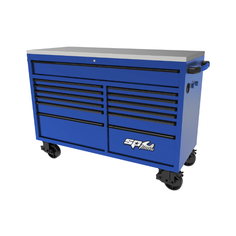 SpTools 59 inch roll cab blue