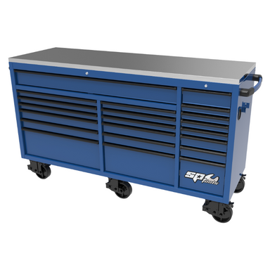 SpTools 73 inch roll cab blue